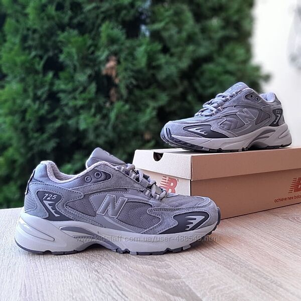 Зимові чоловічі кросівки термо New Balance 725 сірі