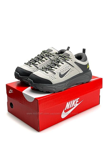 Зимові чоловічі кросівки термо Nike ACG Running Grey