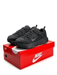 Зимові чоловічі кросівки термо Nike ACG Running Black Grey