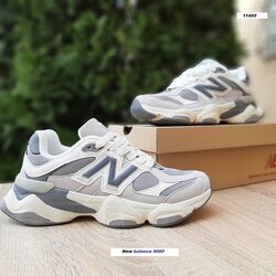 Кросівки чоловічі New balance 9060 сірі з бежевим