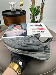 Кросівки чоловічі Nike Air Zoom x React темно сірі, сітка/текстиль
