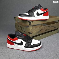 Кроссовки мужские Nike Air Jordan 23 низкие, черные с белым, красным