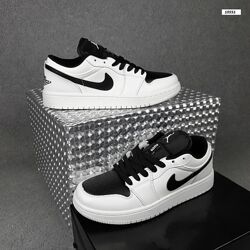 Кроссовки мужские Nike Air Jordan 23 низкие, белые с черным