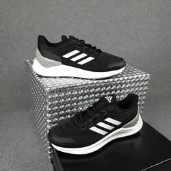 Кроссовки мужские Adidas Ventania чёрные с белым