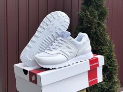 Кроссовки женские New Balance 574, белые