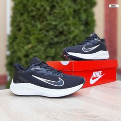 Кроссовки мужские Nike ZOOM черные на белой