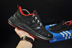 Кроссовки мужские Adidas Climacool Ventania черные с красным