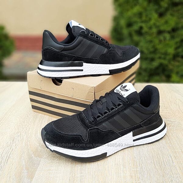 Кросівки чоловічі Adidas ZX 500 RM, чорні