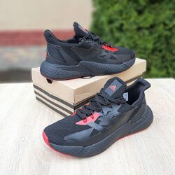 Кросівки чоловічі Adidas Boost X9000L4 , чорні з червоним