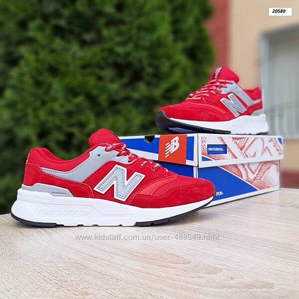 Кросівки жіночі New Balance 997H, червоні