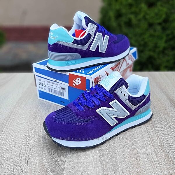 Кросівки жіночі New Balance 574, фіолетові