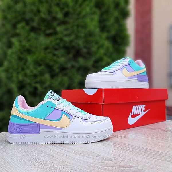 Кросівки жіночі Nike Air Force 1 Shadow, бежеві