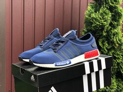Кросівки чоловічі Adidas сітка, темно сині