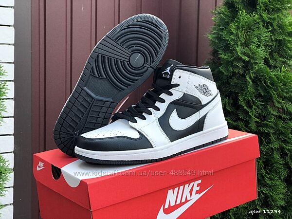 Кросівки чоловічі високі Nike Air Jordan, весна-осінь, арт11234
