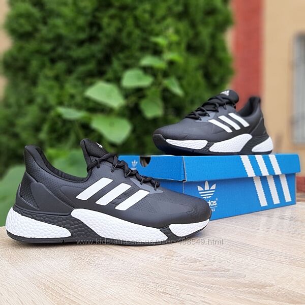 Кросівки чоловічі Adidas Boost X9000L4 , чорні з білим
