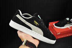 Кросівки Puma Suede Classic, чорні, замш