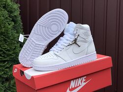 Кросівки жіночі Nike Air Jordan 1 Retro High OG , білі 36-41