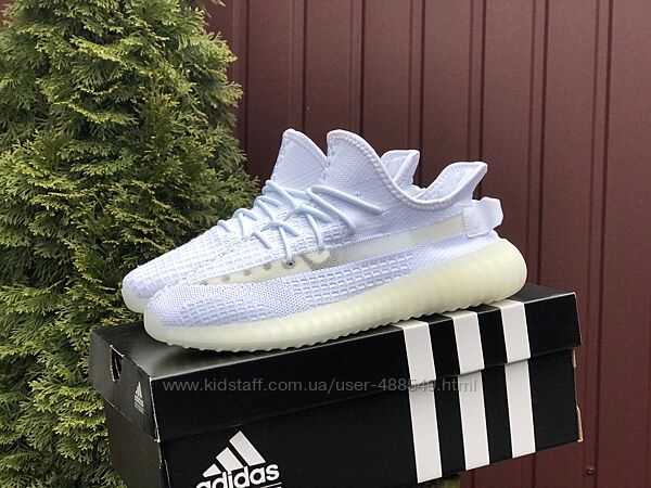 Кросівки чоловічі Adidas Yeezy Boost , білі 41-46р