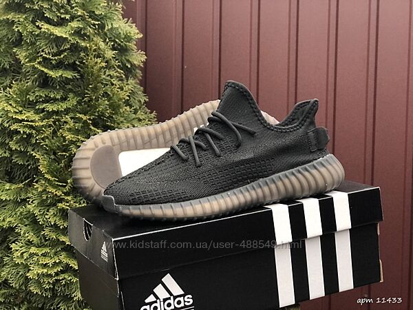 Кросівки чоловічі Adidas Yeezy Boost , чорні 41-46р
