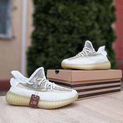 Кросівки жіночі GET Yeezy Boost 350 , молочні