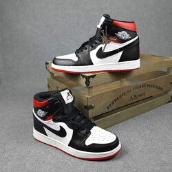 Кросівки чоловічі Nike Air Jordan , чорні з червоним