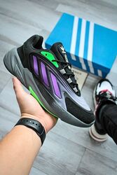 Кросівки чоловічі Adidas Ozelia, чорні з фіолетовим