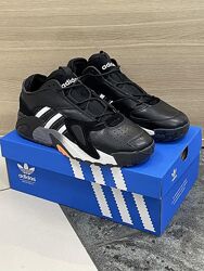 Кросівки чоловічі Adidas Streetball, чорні з білим