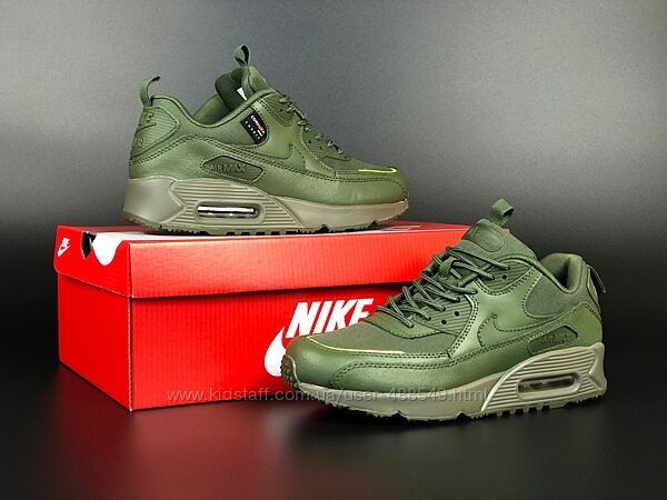 Кросівки чоловічі Nike Air Max 90 Surplus, темно зелені