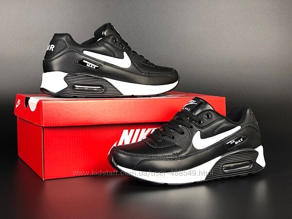 Кросівки чоловічі Nike Air Max 90, чорні, 41-46р