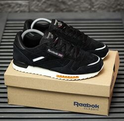 Кросівки чоловічі Reebok Classic, чорні замш