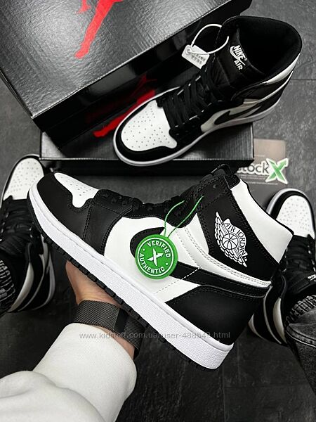 Кросівки чоловічі Nike Air Jordan High, шкіра