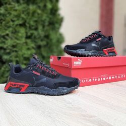 Кросівки Puma H. ST.20, чорні з червоним