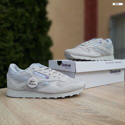 Кросівки чоловічі Reebok Classic, сірі, замш/сітка