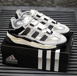 Кросівки чоловічі Adidas Niteball, сірі, замш, 41-46р