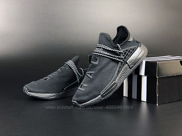 Кросівки підліткові Adidas NMD Human RACE, чорні 