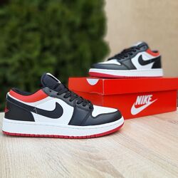 Кросівки чоловічі Nike Air Jordan 23, чорні з білим, червоним