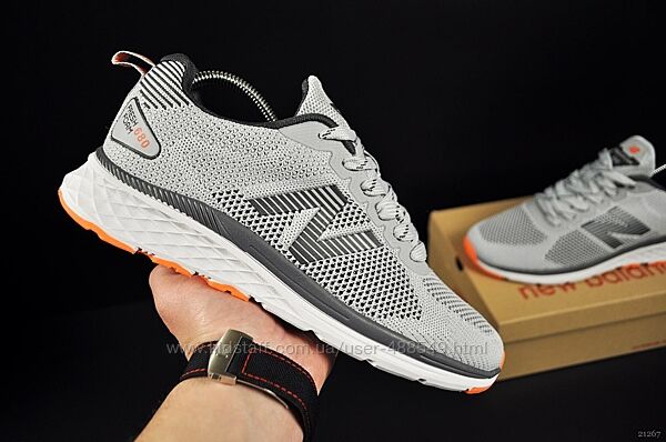 Кросівки чоловічі New Balance 680, сірі сітка