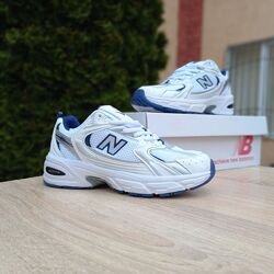 Кросівки жіночі New Balance 530 білі з синім