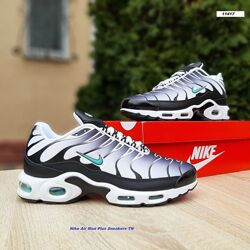 Кросівки чоловічі Nike air Max Plus TN білі з чорним