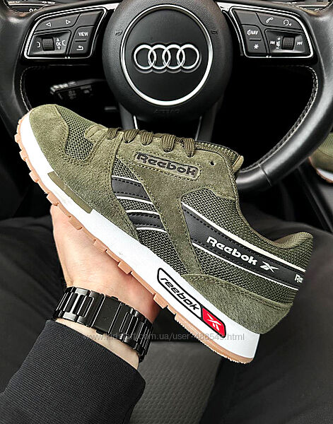 Кросівки чоловічі Reebok Classic new green 