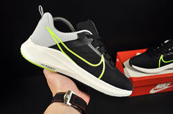 Кросівки чоловічі Nike Air Zoom Pegasus 38, чорні з салатовим