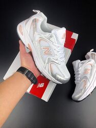 Кросівки жіночі New Balance 530 , білі з рожевим