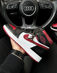 Акція Кросівки чоловічі Nike Air Jordan 1 High, високі, шкіра 44
