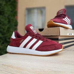 Кросівки жіночі Adidas Iniki бордові