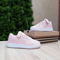 Кросівки жіночі Adidas Forum Low, рожеві
