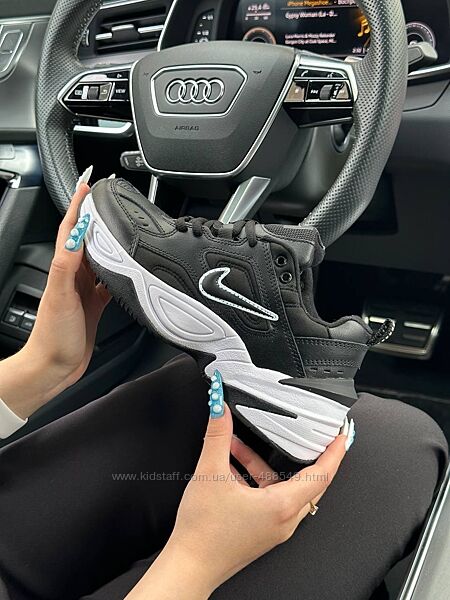 Кросівки підліткові Nike M2K Tekno, чорні з білим