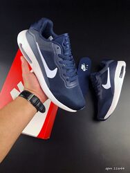 Кросівки чоловічі Nike, сині з білим, 41-45р
