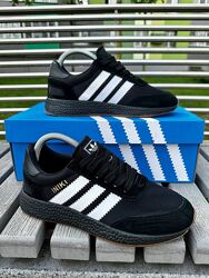 Кросівки жіночі Adidas Iniki, чорні з білим