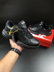 Кросівки чоловічі Nike Air Monarch, чорні , шкіра