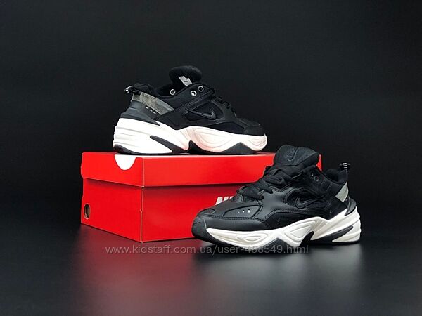 Кросівки Nike M2k Tekno, чорний з білим, 36-41р